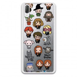 Carcasa Oficial Harry Potter icons characters para Sony Xperia L3- La Casa de las Carcasas