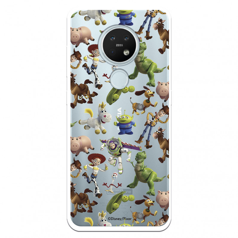 Funda para Nokia 7.2 Oficial de Disney Muñecos Toy Story Siluetas - Toy Story