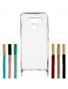Transparente Schnur Silikonhülle für LG Q60