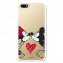 Carcasa Oficial Mikey Y Minnie Beso Clear para Huawei Y5 2018- La Casa de las Carcasas