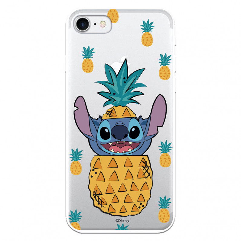 Funda para iPhone SE Oficial de Disney Stitch Piñas - Lilo & Stitch