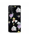 Funda para Huawei P40 Lite 5G Oficial de Disney Villanas Patrón - Villanas Disney