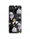 Funda para Xiaomi Redmi 9A Oficial de Disney Villanas Patrón - Villanas Disney