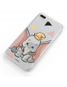 Hülle für Xiaomi Mi Note 10 Lite Offizielle Disney Dumbo Transparente Silhouette - Dumbo