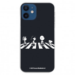 Funda para iPhone 12 Oficial de Peanuts Personajes Beatles - Snoopy