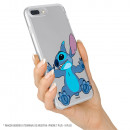 Funda para iPhone 12 Oficial de Disney Stitch Trepando - Lilo & Stitch