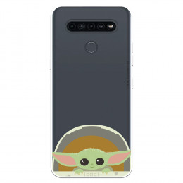 Funda para LG K41S Oficial de Star Wars Baby Yoda Sonrisas - The Mandalorian