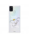 Funda para Samsung Galaxy A21S Oficial de Disney Dumbo Vuela tan Alto - Dumbo