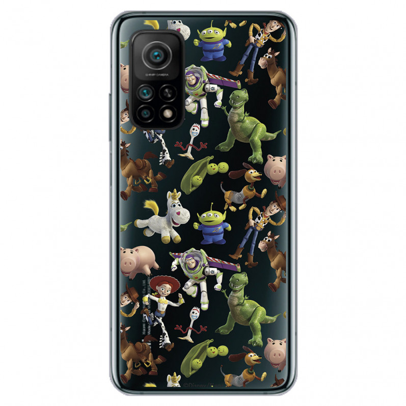 Funda para Xiaomi Mi 10T Oficial de Disney Muñecos Toy Story Siluetas - Toy Story