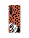 Funda para Oppo Find X2 Pro Oficial de Disney Cachorro Manchas - 101 Dálmatas