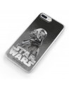 Funda para Huawei Y5p Oficial de Star Wars Darth Vader Fondo negro - Star Wars