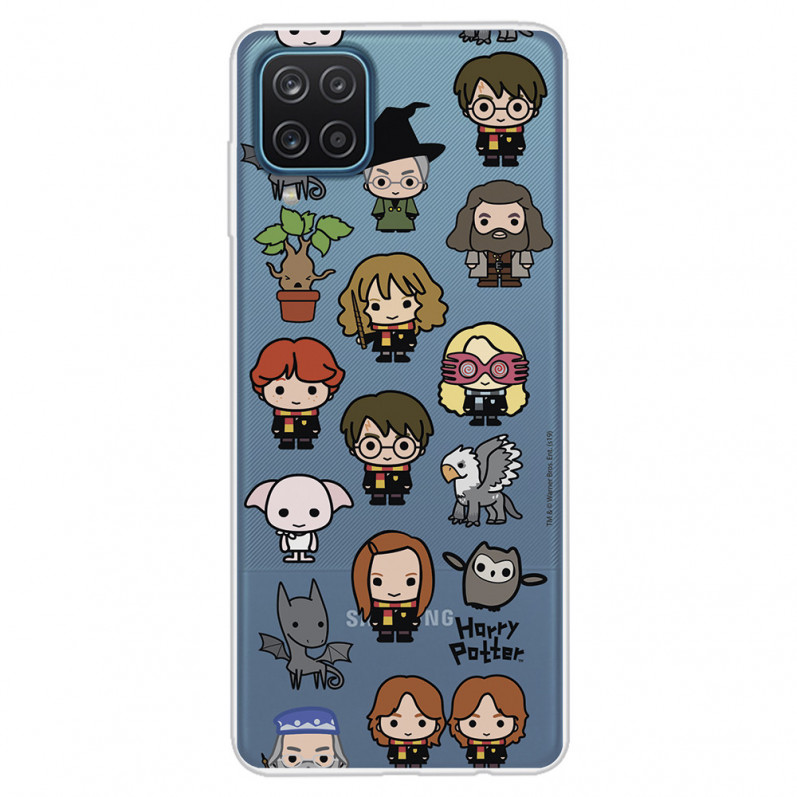 Funda para Samsung Galaxy A12 Oficial de Harry Potter Personajes Iconos - Harry Potter