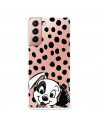 Funda para Samsung Galaxy S21 Oficial de Disney Cachorro Manchas - 101 Dálmatas