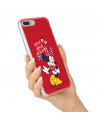 Funda para Samsung Galaxy S21 Plus Oficial de Disney Minnie Mad About - Clásicos Disney