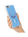 Funda para Samsung Galaxy S21 Ultra Oficial de Disney Stitch Azul - Lilo & Stitch