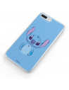 Funda para Samsung Galaxy S21 Ultra Oficial de Disney Stitch Azul - Lilo & Stitch