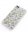 Funda para Samsung Galaxy S21 Ultra Oficial de Disney Chip Potts Siluetas - La Bella y la Bestia