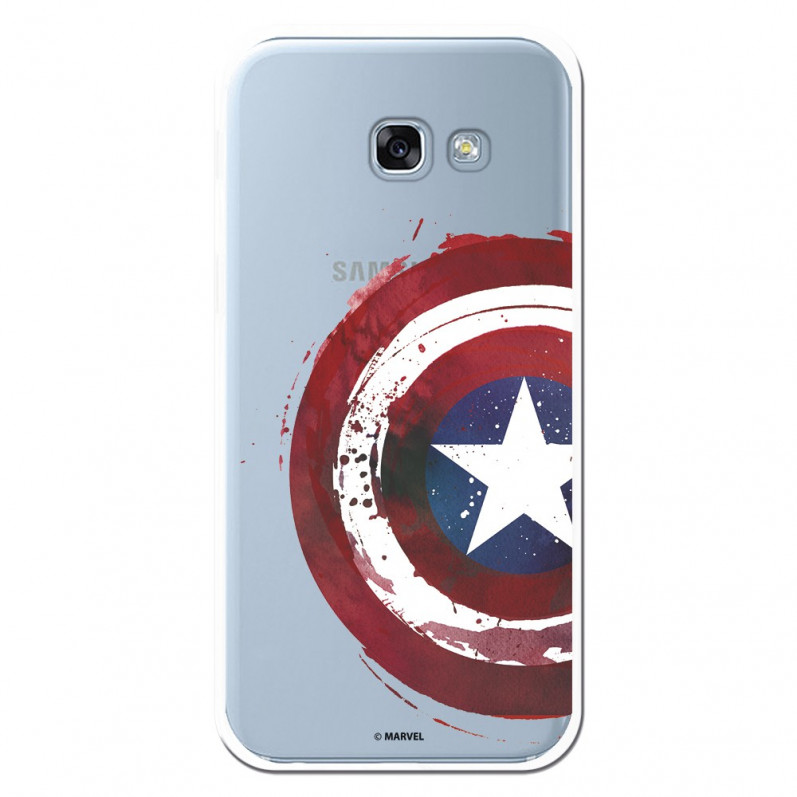 Carcasa Oficial Escudo Capitan America para Samsung Galaxy A5 2017- La Casa de las Carcasas