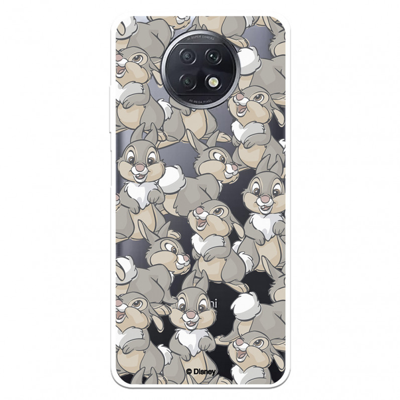 Funda para Xiaomi Redmi Note 9T Oficial de Disney Tambor Patrones - Bambi