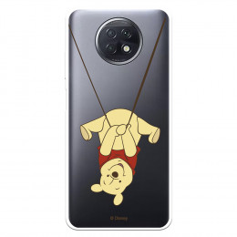 Funda para Xiaomi Redmi Note 9T Oficial de Disney Winnie  Columpio - Winnie The Pooh