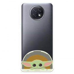 Funda para Xiaomi Redmi Note 9T Oficial de Star Wars Baby Yoda Sonrisas - The Mandalorian