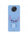 Funda para Xiaomi Redmi Note 9T Oficial de Disney Stitch Azul - Lilo & Stitch