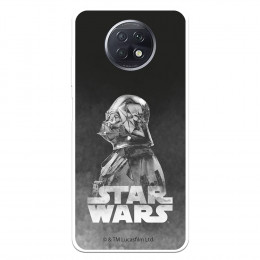 Funda para Xiaomi Redmi Note 9T Oficial de Star Wars Darth Vader Fondo negro - Star Wars