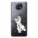 Funda para Xiaomi Redmi Note 9T Oficial de Disney Olaf Transparente - Frozen