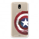 Carcasa Oficial Escudo Capitan America para Samsung Galaxy J5 2017- La Casa de las Carcasas