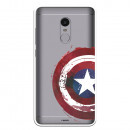 Carcasa Oficial Escudo Capitan America para Xiaomi Redmi Note 4- La Casa de las Carcasas