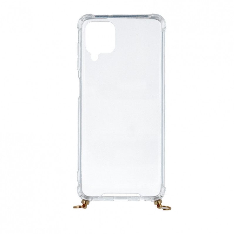 Transparente Kordelhülle für Samsung Galaxy A12