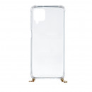 Transparente Kordelhülle für Samsung Galaxy A12