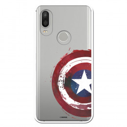 Carcasa Oficial Escudo Capitan America para Bq Aquaris X2 Pro- La Casa de las Carcasas