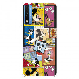 Funda para TCL 20 5G Oficial de Disney Mickey Comic - Clásicos Disney