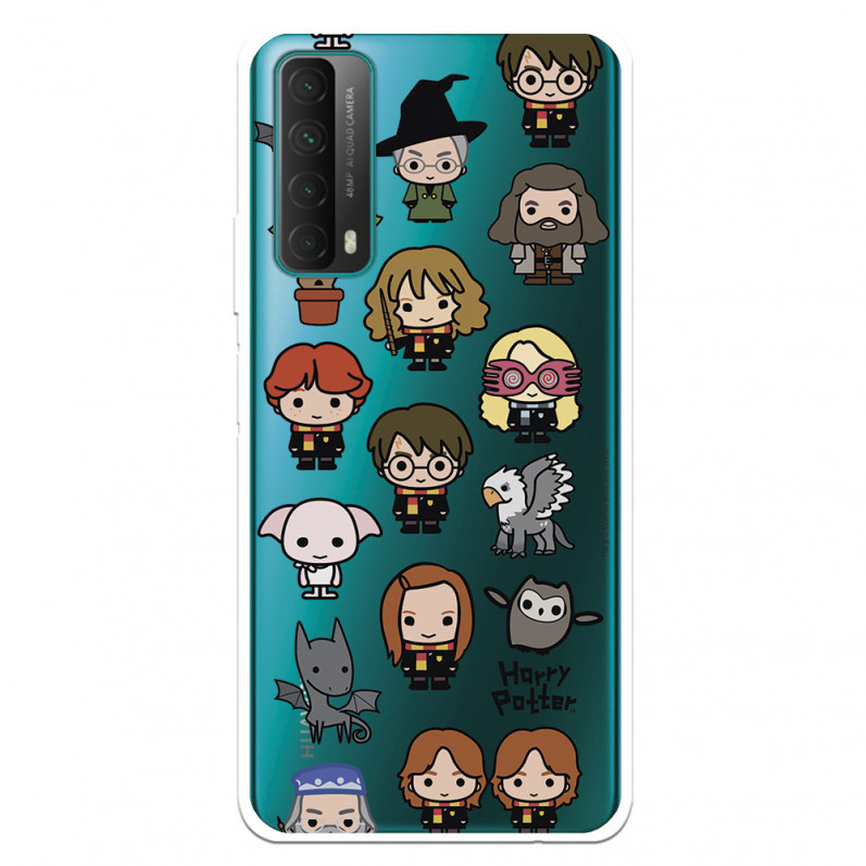 Funda para Huawei P Smart 2021 Oficial de Harry Potter Personajes Iconos - Harry Potter