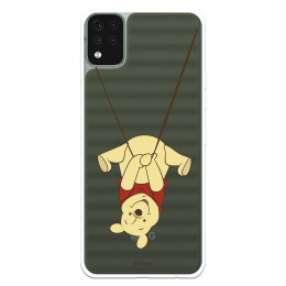 Funda para LG K42 Oficial de Disney Winnie  Columpio - Winnie The Pooh