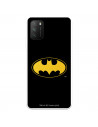 Funda para Xiaomi Poco M3 Oficial de DC Comics Batman Logo Transparente - DC Comics