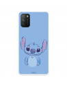 Funda para Xiaomi Poco M3 Oficial de Disney Stitch Azul - Lilo & Stitch