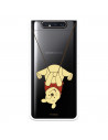 Funda para Samsung Galaxy A80 Oficial de Disney Winnie  Columpio - Winnie The Pooh