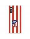 Atlético de Madrid Red and White Crest Samsung Galaxy A32 4G Hülle – Offizielle Lizenz von Atlético de Madrid