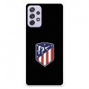 Atlético de Madrid Wappen Schwarzer Hintergrund Samsung Galaxy A72 5G Hülle – Offizielle Lizenz von Atlético de Madrid