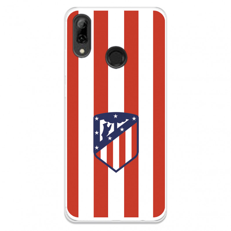 Honor 10 Lite Hülle Atlético de Madrid Rotes und weißes Wappen – Offiziell lizenziert von Atlético de Madrid