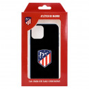 Xiaomi Mi Note 10 Pro Hülle Atlético de Madrid Wappen Schwarzer Hintergrund – Atlético de Madrid Offizielle Lizenz