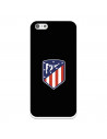 Atlético de Madrid Wappen Schwarzer Hintergrund iPhone 5 Hülle – Atlético de Madrid Offizielle Lizenz