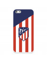 Atlético de Madrid iPhone 5 Hülle Wappen Atlético Hintergrund – Atlético de Madrid Offizielle Lizenz