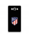 Atlético de Madrid Wappen Schwarzer Hintergrund Samsung Galaxy J7 2016 Hülle – Offizielle Lizenz von Atlético de Madrid