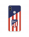 Atlético de Madrid Hülle für Xiaomi Redmi S2 Atlético de Madrid Wappen Hintergrund – Atlético de Madrid Offizielle Lizenz