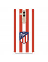 Atlético de Madrid Red and White Crest Huawei Mate 20 Lite Hülle – Offizielle Lizenz von Atlético de Madrid