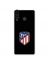 Huawei P30 Lite Hülle Atlético de Madrid Wappen Schwarzer Hintergrund – Offiziell lizensiert von Atlético de Madrid