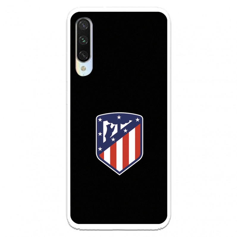 Atlético de Madrid Crest Case für Xiaomi Mi A3 Schwarzer Hintergrund - Atlético de Madrid Offizielle Lizenz